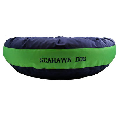 Dog Bed Round Bolster Armor Football American Dog