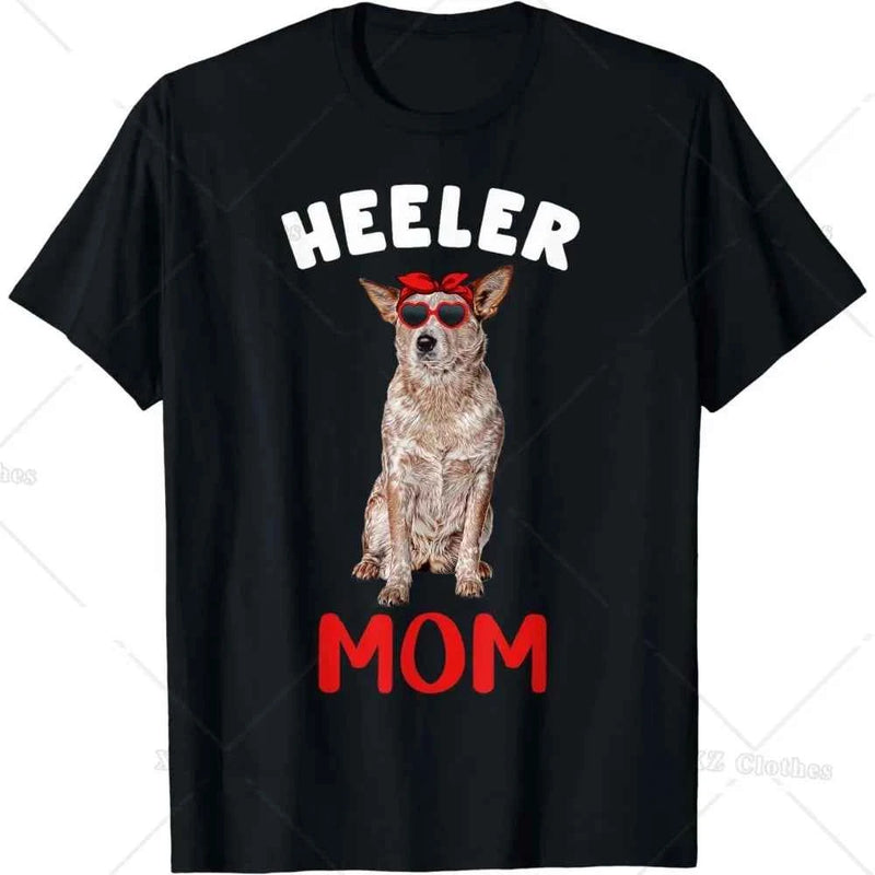 Red Heeler Mom Mama Australian Cattle Dog Lover Owner T-Shirt for Women