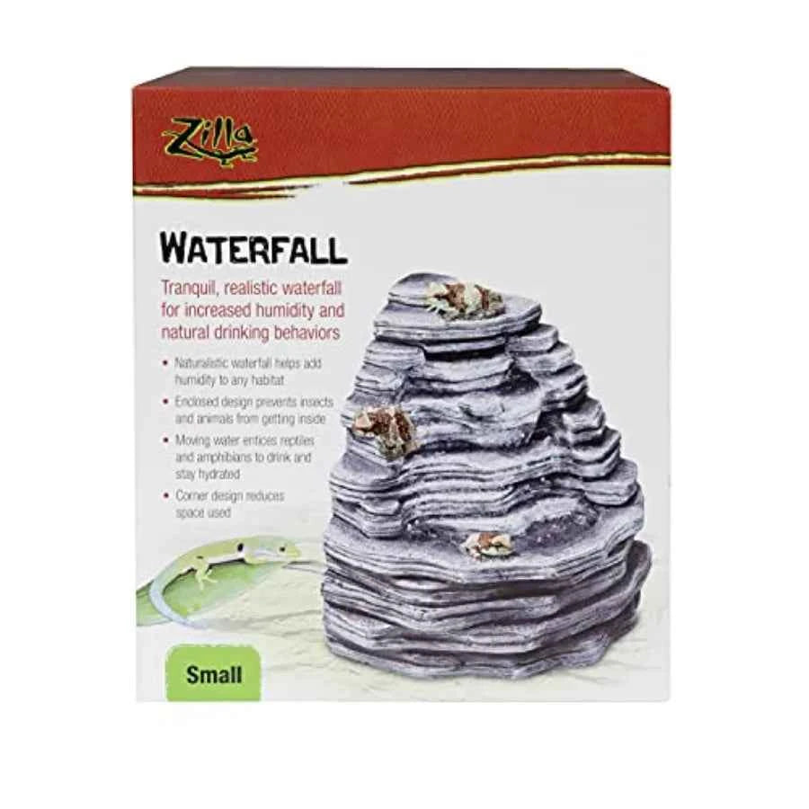 Pet Reptile Terrarium Waterfall Décor Small