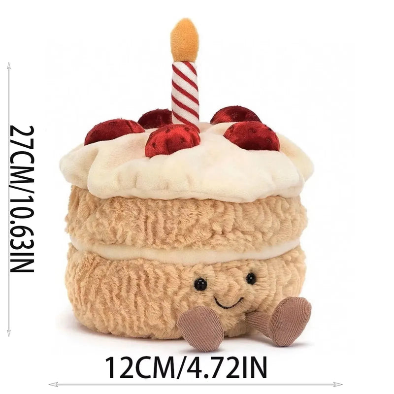 13cm Jelly Muffin Pet Toy, Soft Interactive Companion for Cats & Dogs, Gift