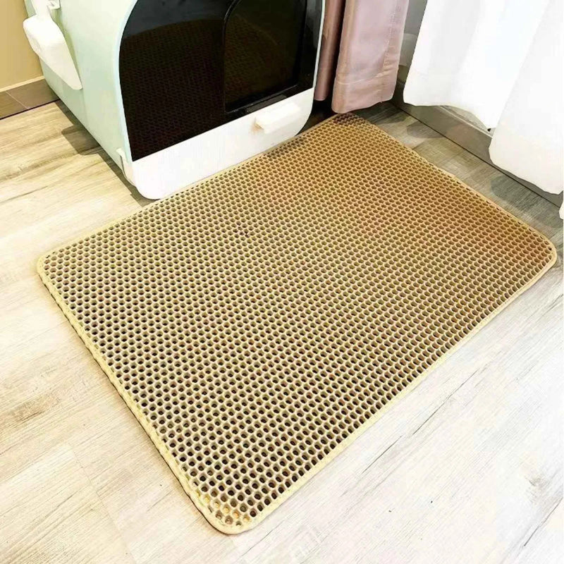 🎁 DOEL™ Anti-Tracking Cat Litter Mat — Waterproof, Double-Layer Design (Mess-Free Floors + Easy Cleanup) (100% off)