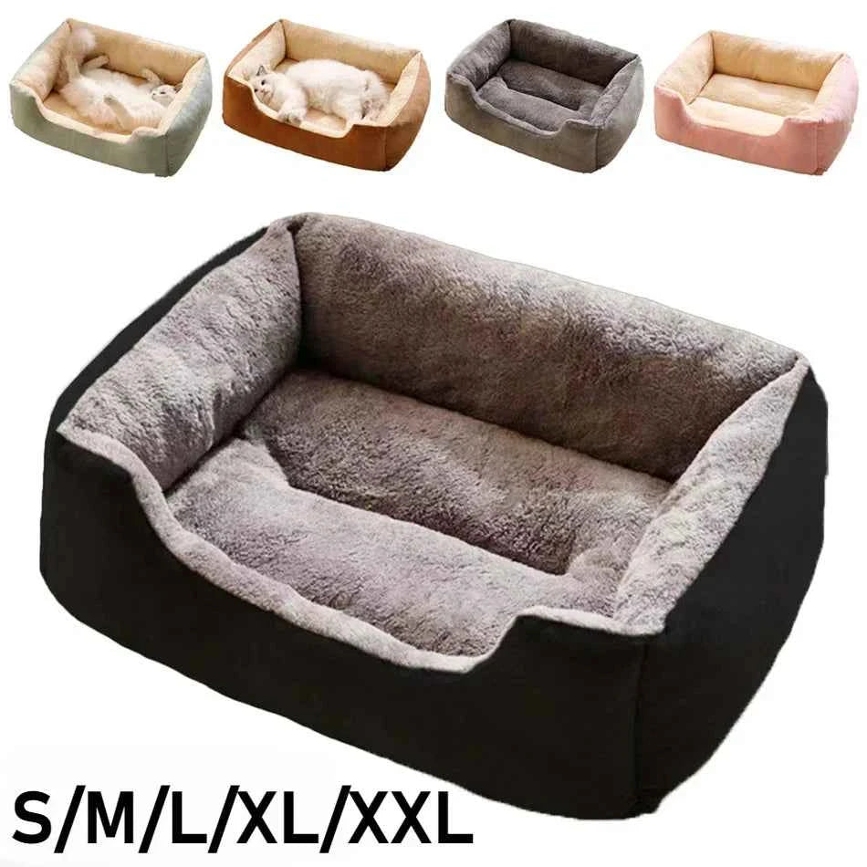 Cat & Dog Bed – Cozy Pet Cushion, Basket, and Habitat for Cats, Kittens & Small Dogs