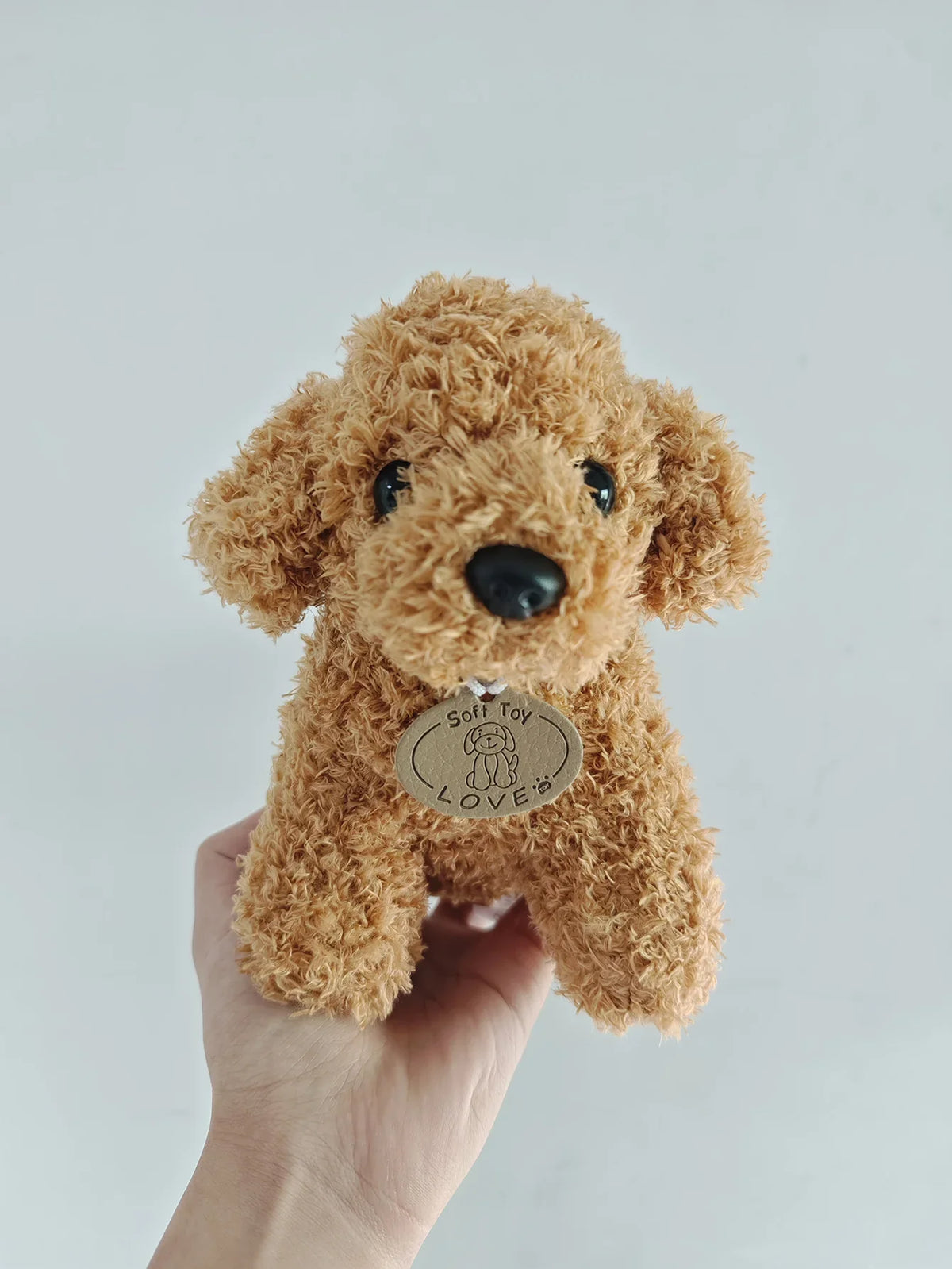 Teddy Dog Plush Toy for Pet Interactive Chew-resistant Puppy Teething Boredom Relief Soft Stuffed Animal Toy for Dog Theme Party