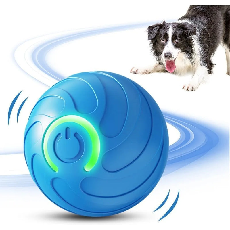 Pet Toy Ball with Tail Rope，Smart Automatic Pet Chase Ball Toy, Upgraded Speedy Tail Kitten Toy for Bored Indoor Adult Pets