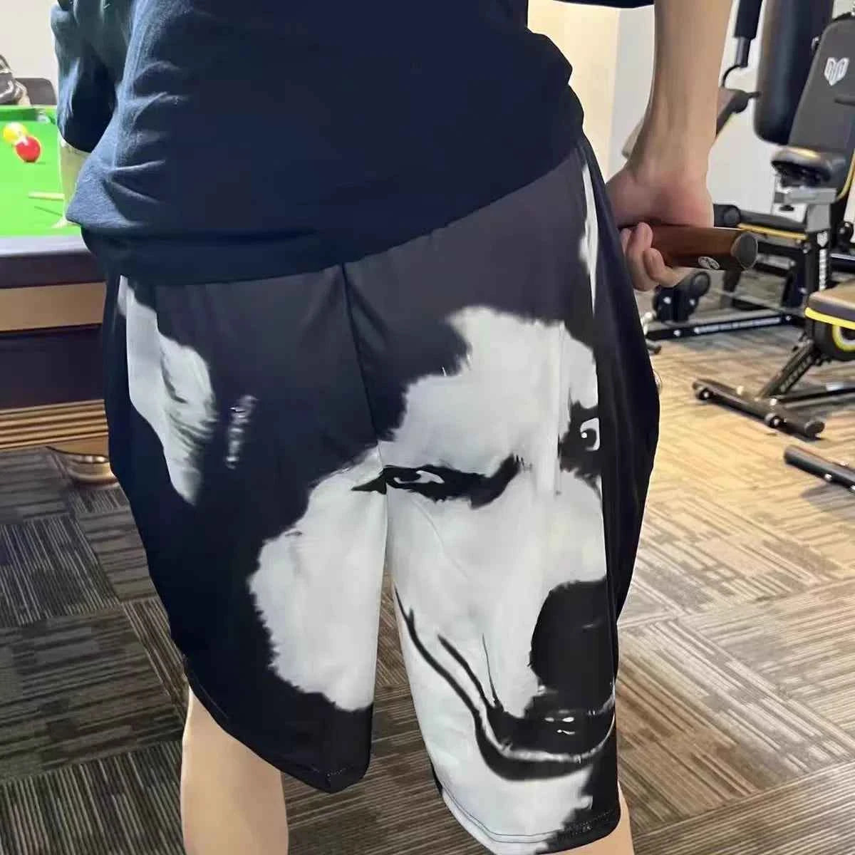 Gold Retriever Printed Shorts Men's Casual Fashion Sports Beach Pants mid Waist Loose Fit Breathable Youth Summer Leisure