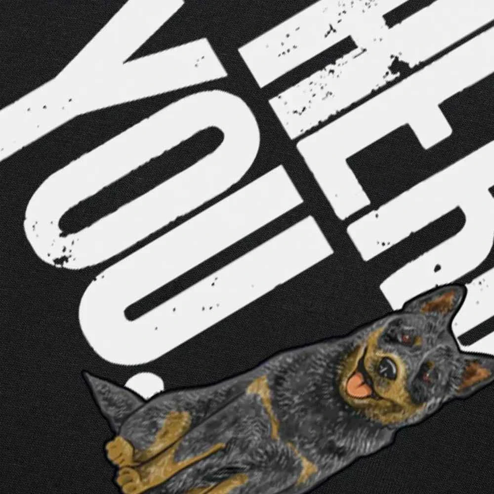 Funny Blue Heeler I Herd You Australian Cattle Dog T Shirts Summer Graphic Cotton Streetwear Short Sleeve Birthday Gifts T-shirt