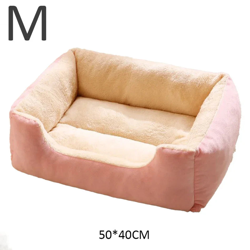 Cat & Dog Bed – Cozy Pet Cushion, Basket, and Habitat for Cats, Kittens & Small Dogs