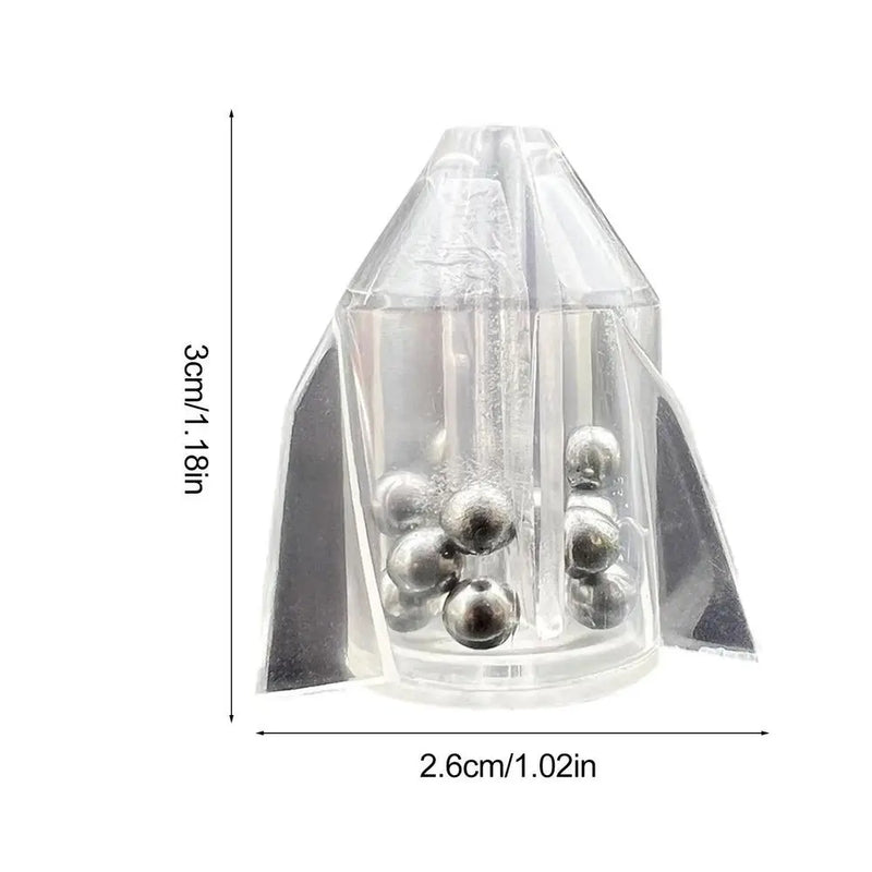 Fishing Rattle Inserts Catfish Rig Fishing Attractants Portable Rattle Sea Fishing Accessory For Catfishing Walleye Muskie Pike