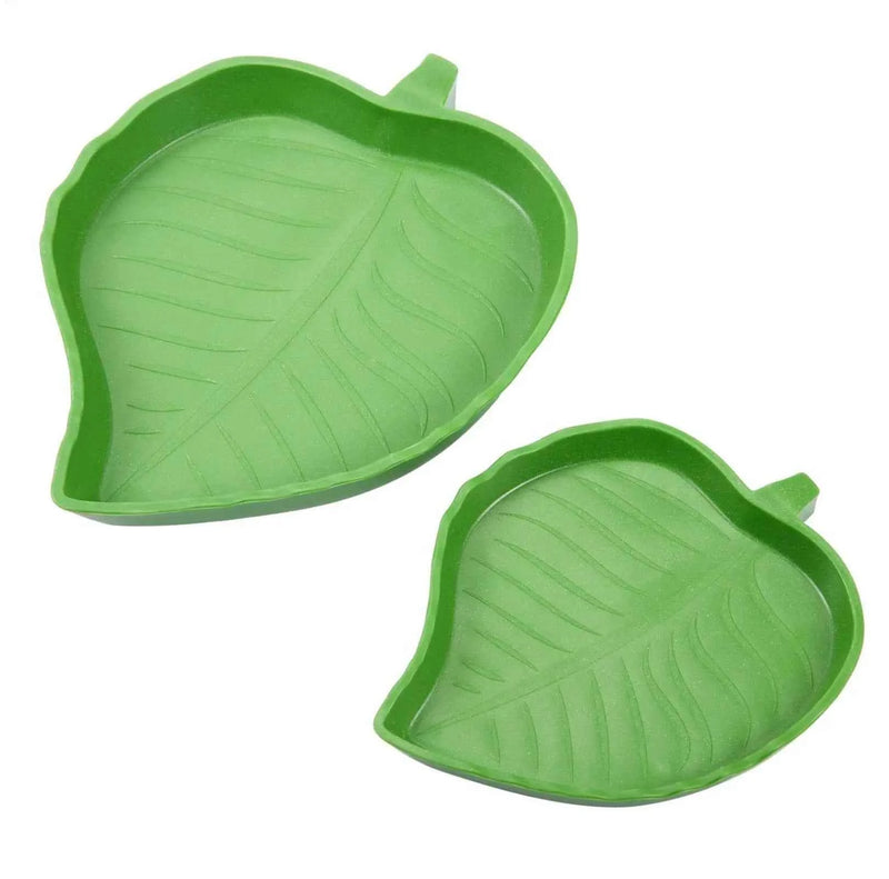 Reptile Dish Flat Drinking Bowl Flat Hermit Crab Bowl for Drinking and Eating Water Plate for Turtle Lizards Hamsters Snakes