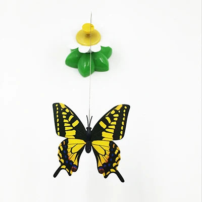 Funny Flying Bird Cat Toy Flying Bird Cat Toys for Indoor Cats with A Fastening Tape 360 Degree Rotatable for All Breeds Cat