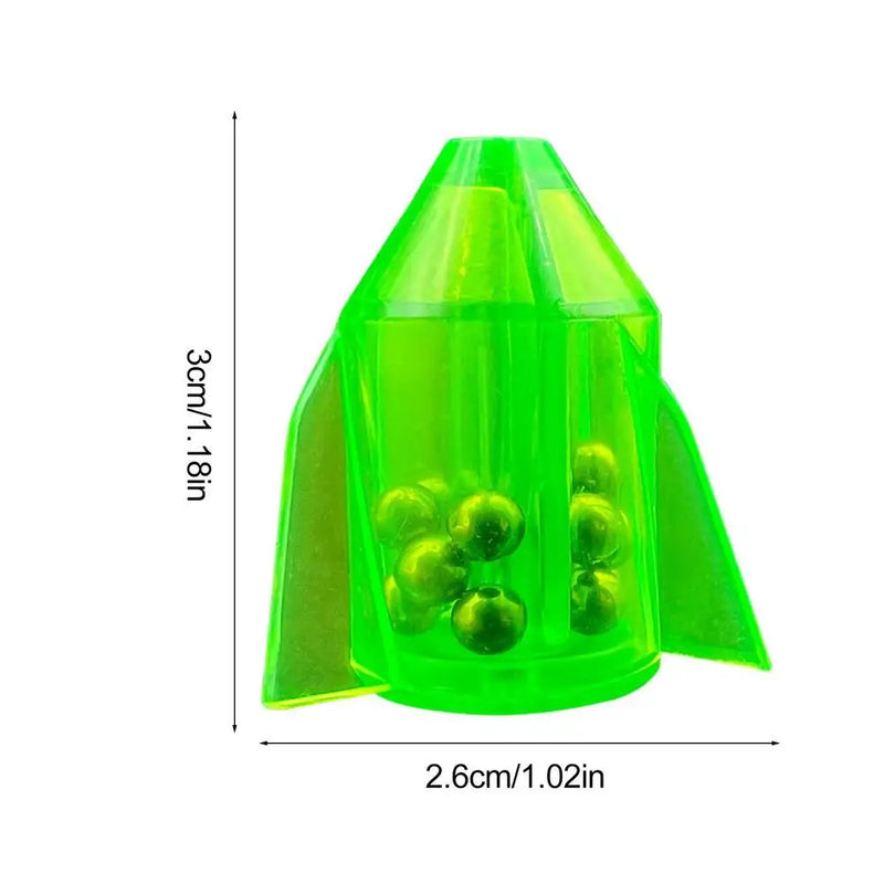 Fishing Rattle Inserts Catfish Rig Fishing Attractants Portable Rattle Sea Fishing Accessory For Catfishing Walleye Muskie Pike