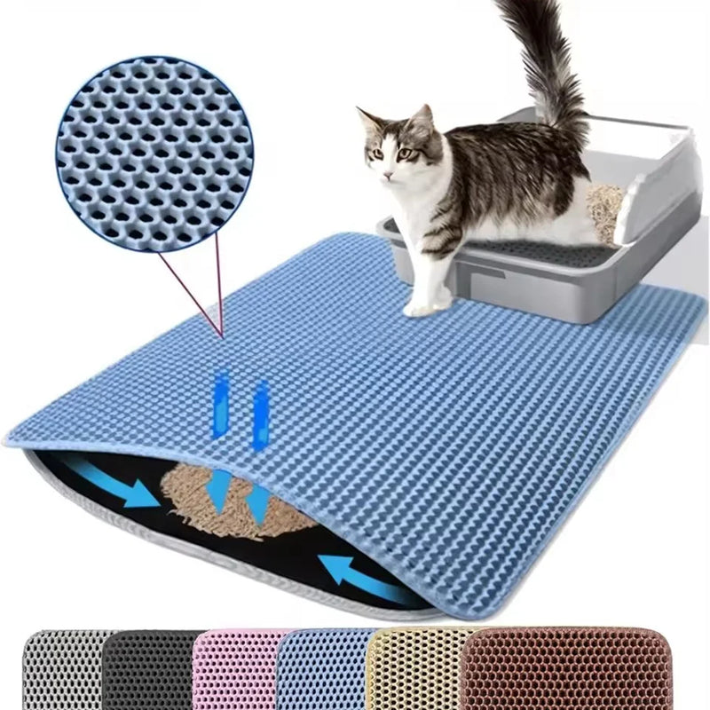 Waterproof Double Layer Cat Litter Mat