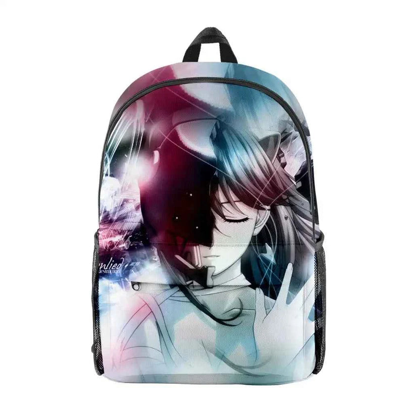 2024 Anime Elfen Lied 3D Print kawaii Backpack School Bag