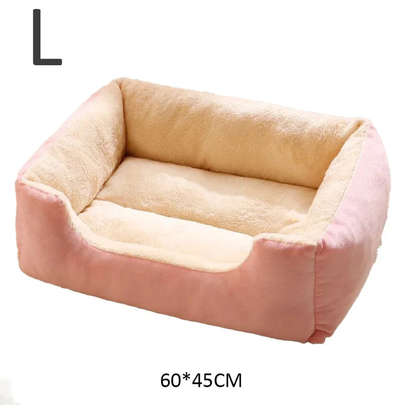 Cat & Dog Bed – Cozy Pet Cushion, Basket, and Habitat for Cats, Kittens & Small Dogs