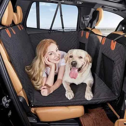 Hard Bottom Back Seat Extender Dog Hammock for Car