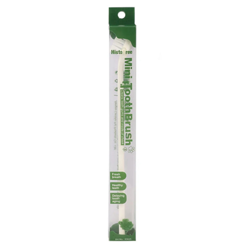 Vet Recommended Dog/Cat Toothbrush - Micro Head Teeth Cleaning Tool for Small Mouth Dogs Cats, 360° Gum Care Pet Dental Kit