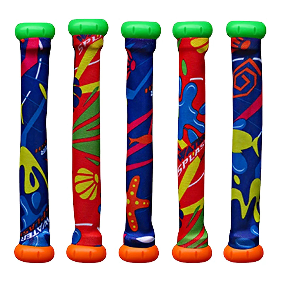 Pool Diving Sticks - 5-Piece Underwater Toy Set for Kids