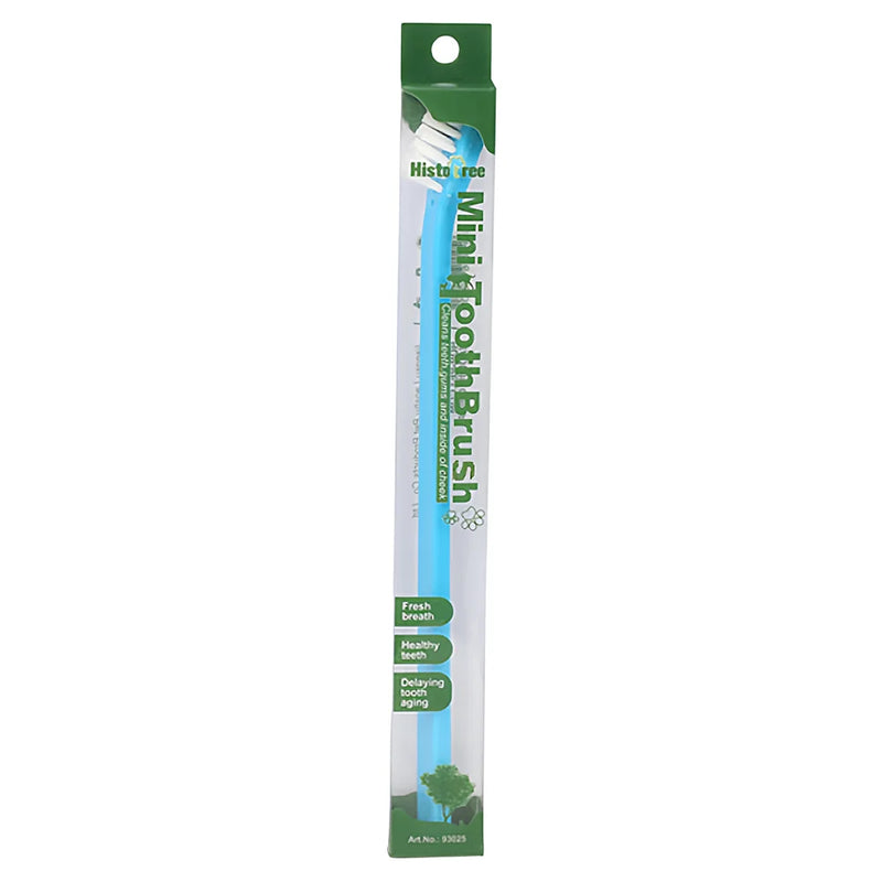 Vet Recommended Dog/Cat Toothbrush - Micro Head Teeth Cleaning Tool for Small Mouth Dogs Cats, 360° Gum Care Pet Dental Kit