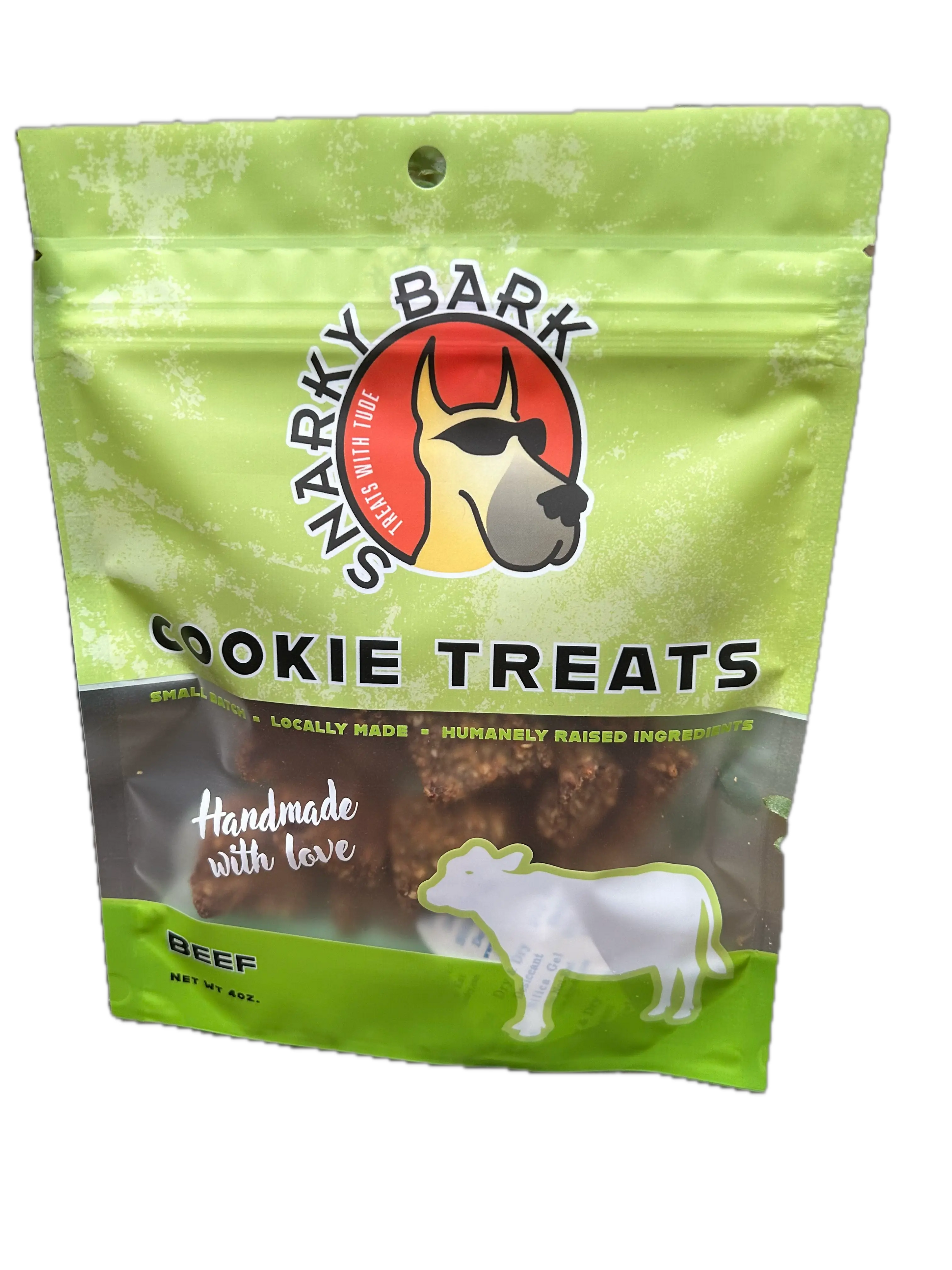Snarky Bark Beef Cookie Treats - K9 Outdoors