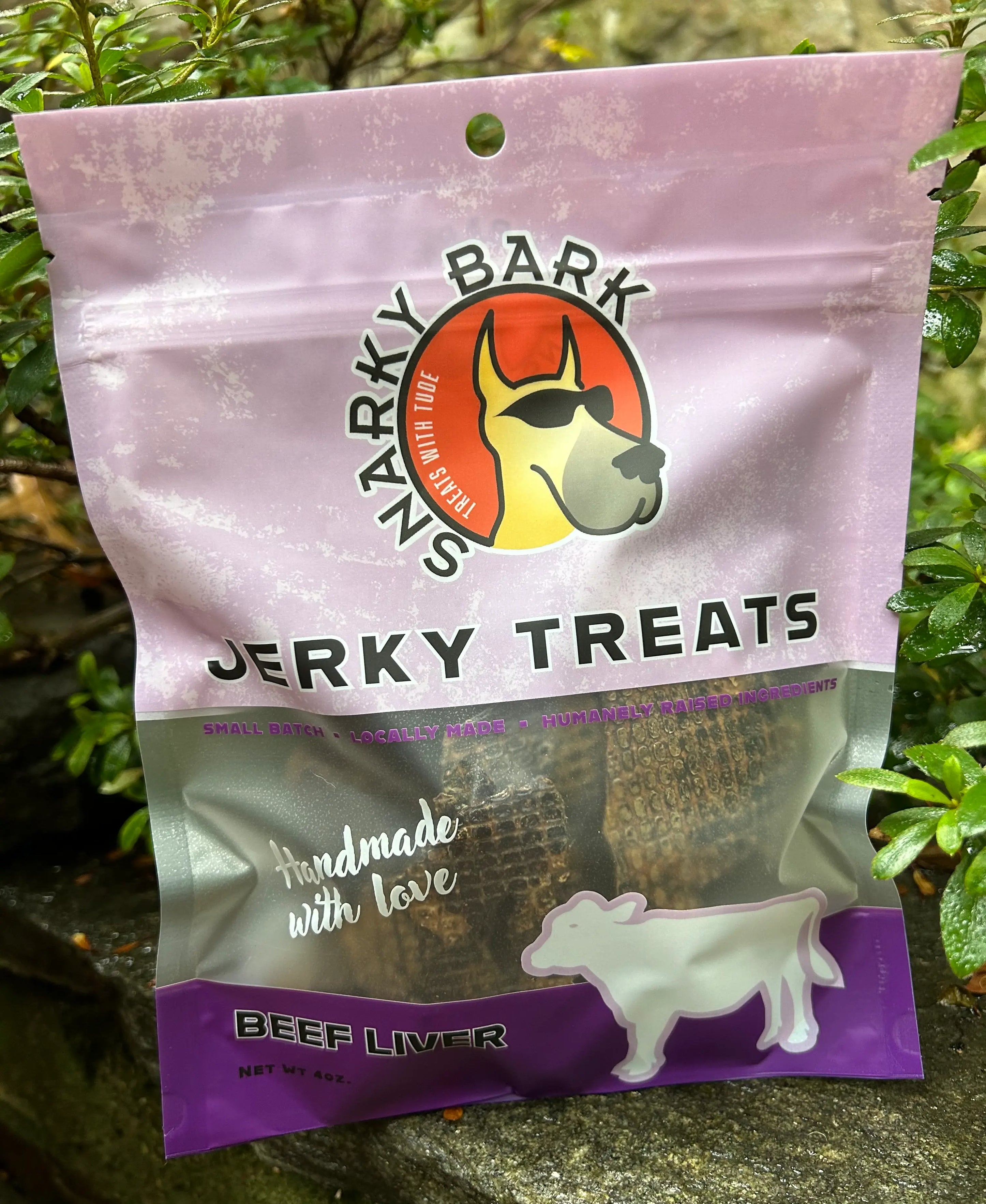 Snarky Bark Beef Liver Jerky - K9 Outdoors