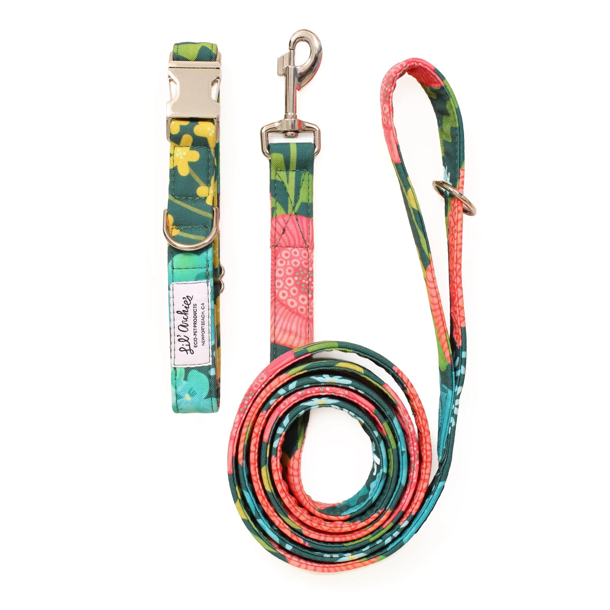 Tropical Garden Recycled Dog Walk Set Lil Archies