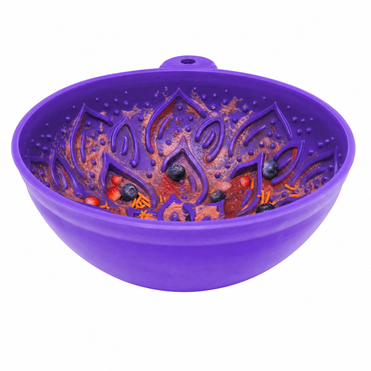 Garden of Eatin' Tipsy Bowl - Wobble Lick Mat for Dogs & Cats | USA Made