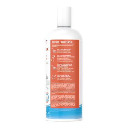 UBAVET Stain and Odor Remover for Dogs & Cats – Powerful Enzyme Cleaner – (16.9 fl oz / 500ml) American Pet Supplies