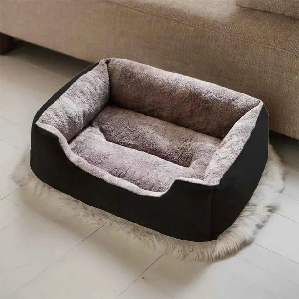 Cat & Dog Bed – Cozy Pet Cushion, Basket, and Habitat for Cats, Kittens & Small Dogs