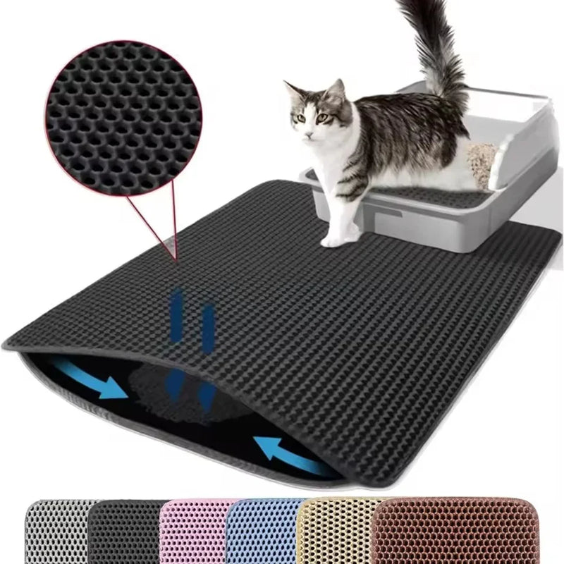 Waterproof Double Layer Cat Litter Mat