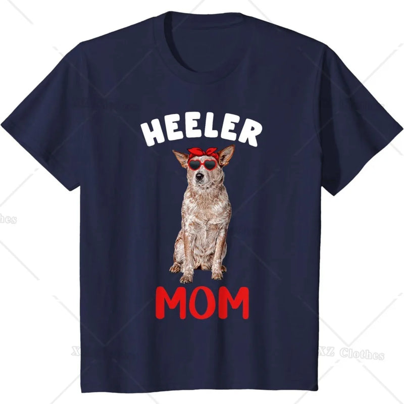 Red Heeler Mom Mama Australian Cattle Dog Lover Owner T-Shirt for Women
