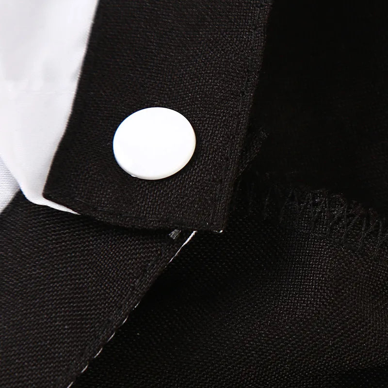 English Style Gentleman Dog Dress Puppy Suit with Tie for Formal Occasions Four Seasons Wedding Pet Photo Teddy Clothes