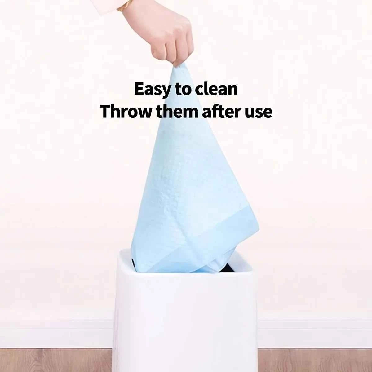 A Pet Pee Pad for Small Pets Like Rabbits, Hamsters, and Guinea Pigs, Disposable Absorbent Deodorizing Thickened Pad