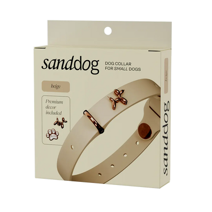Ballon Beige Dog Collar | Premium Collar | SANDDOG SANDDOG