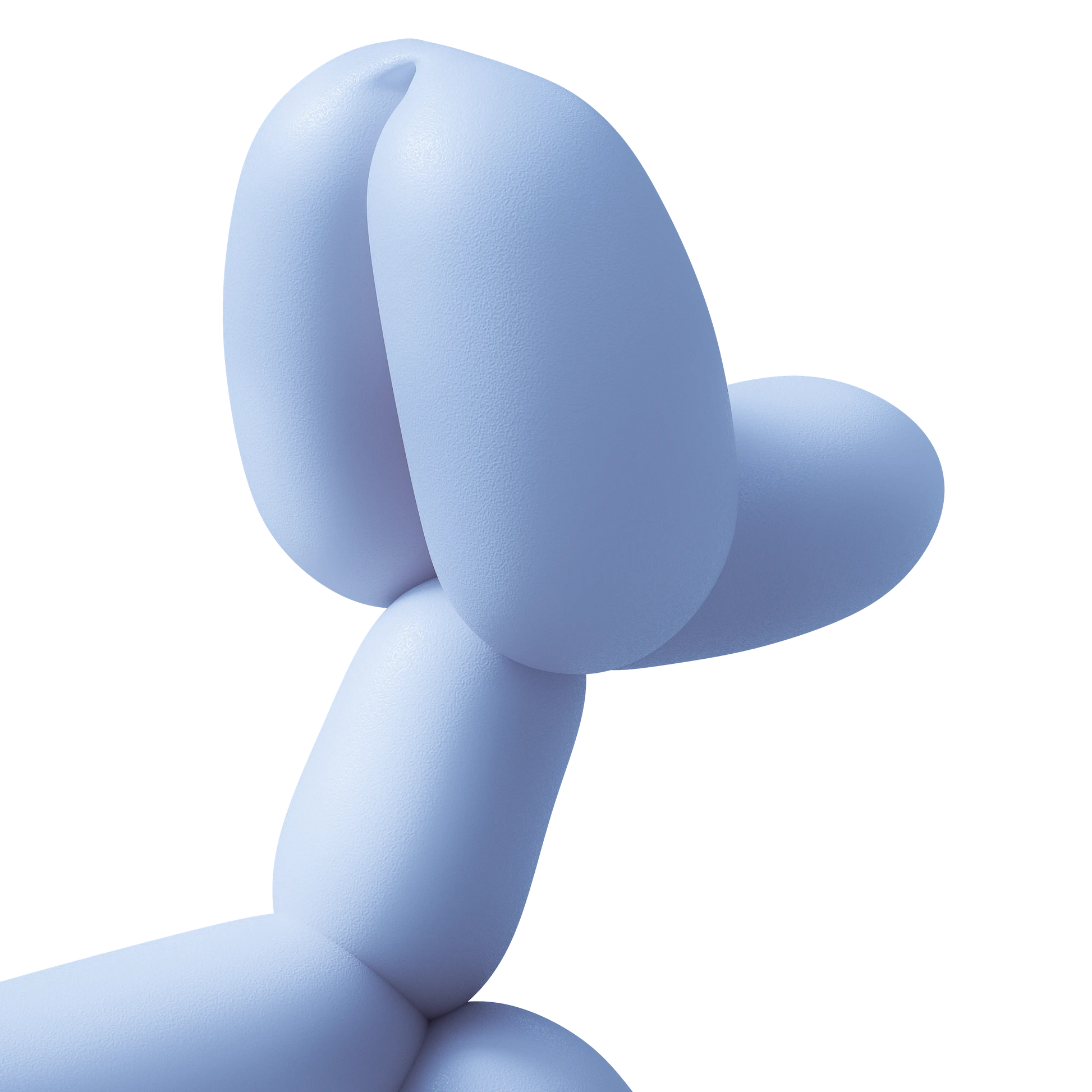 Balloon Dog Toy Blue SANDDOG
