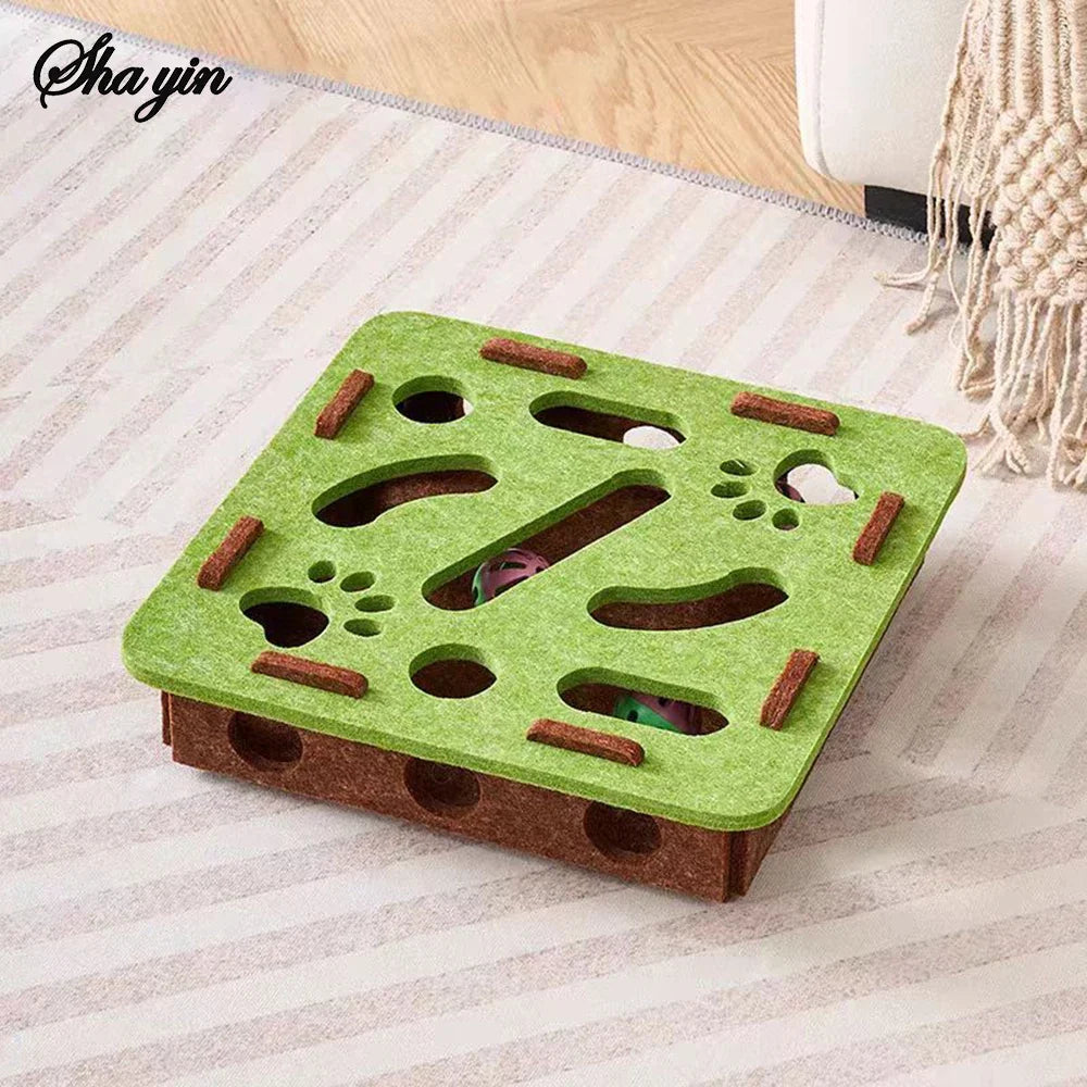 Cat Toys Are A Great Tool For Relieving Boredom, Cats, Pets, Puzzle Puzzles, Mazes, Digging Holes, Felt Boxes