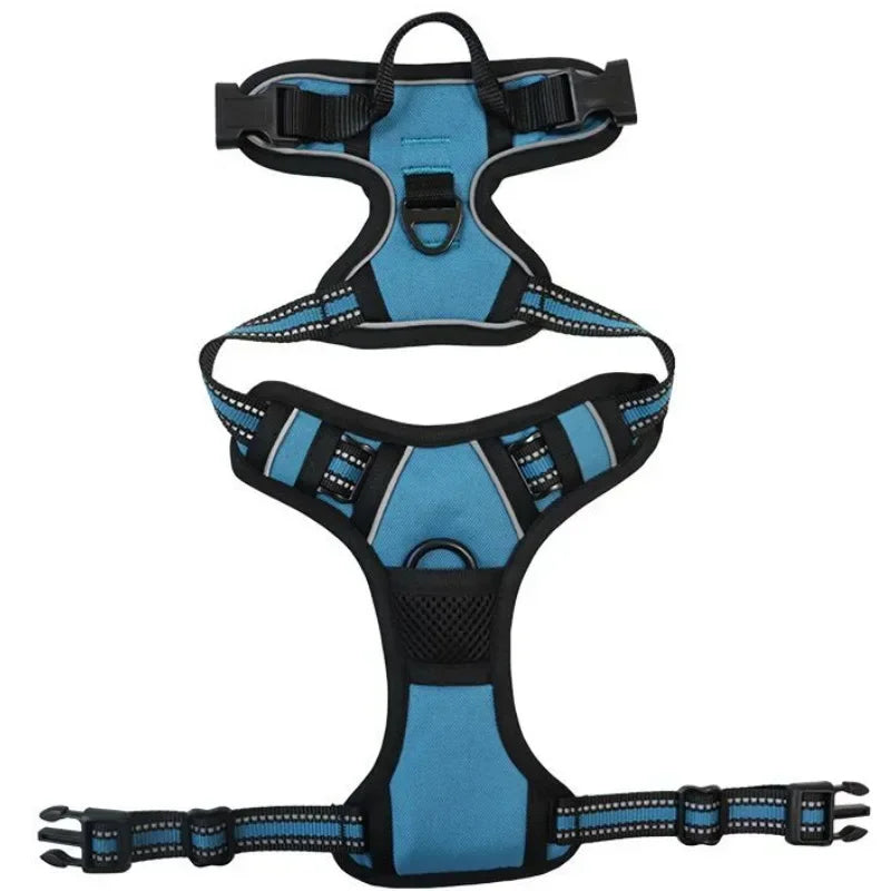 YOUSE Reflective Nylon Dog Harness - Adjustable Breathable Vest