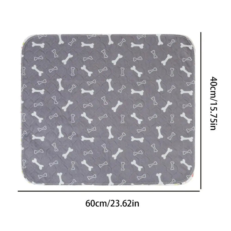 Dog Pee Pads Fast Absorbent Pet Training Mat Reusable Washable Absorbent Pee Pads For Home Potty Playpen Crate Litter pad