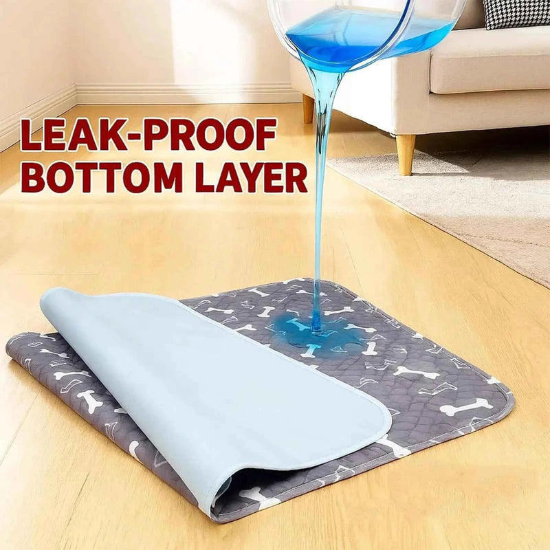Pee Pads for Dogs Fast Absorbent Training Mat Leak Protection Odor Control Reusable Puppy Pee Pads for Cats Potty Training Home