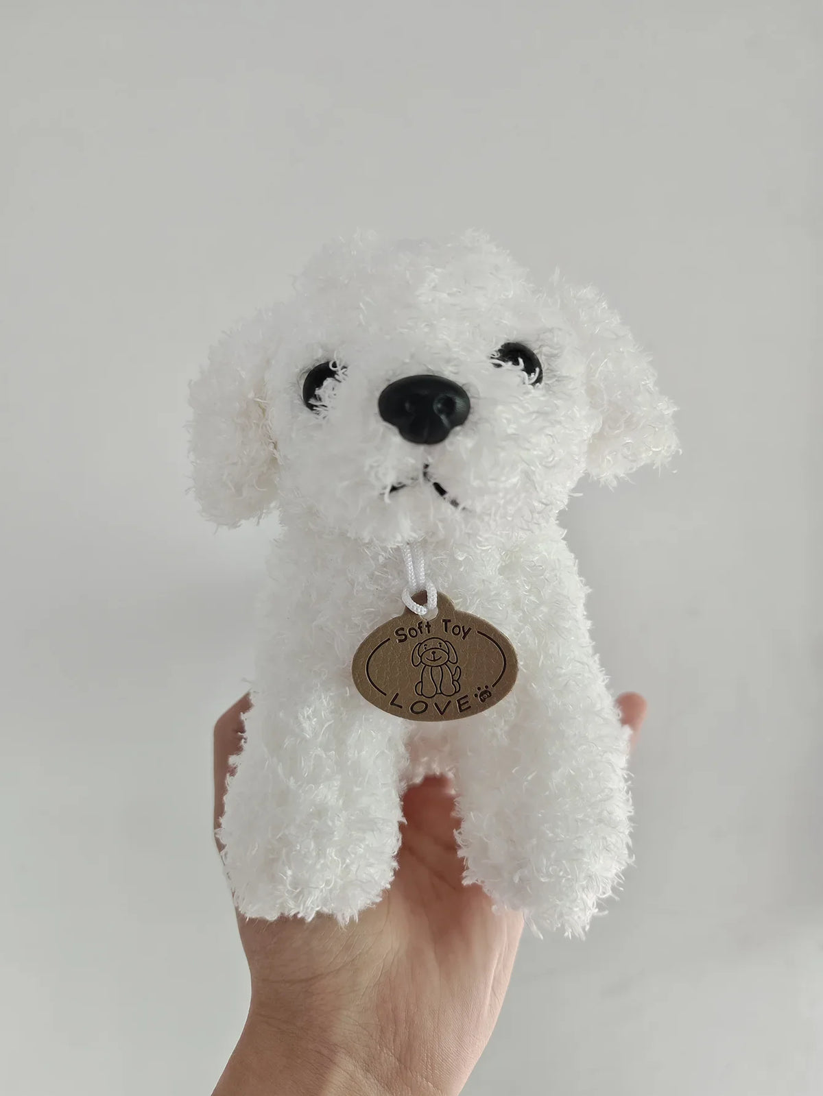 Teddy Dog Plush Toy for Pet Interactive Chew-resistant Puppy Teething Boredom Relief Soft Stuffed Animal Toy for Dog Theme Party