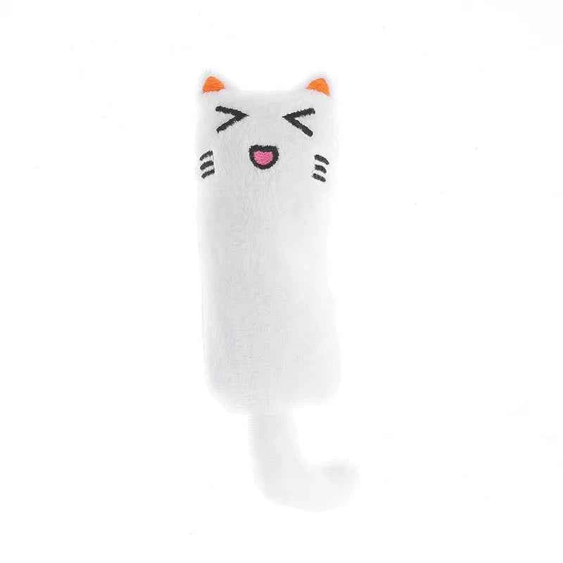 Cute Cat Toys Funny Interactive Plush Cat Toy Mini Teeth Grinding Catnip Toys Kitten Chewing Squeaky Toy Pets Accessories