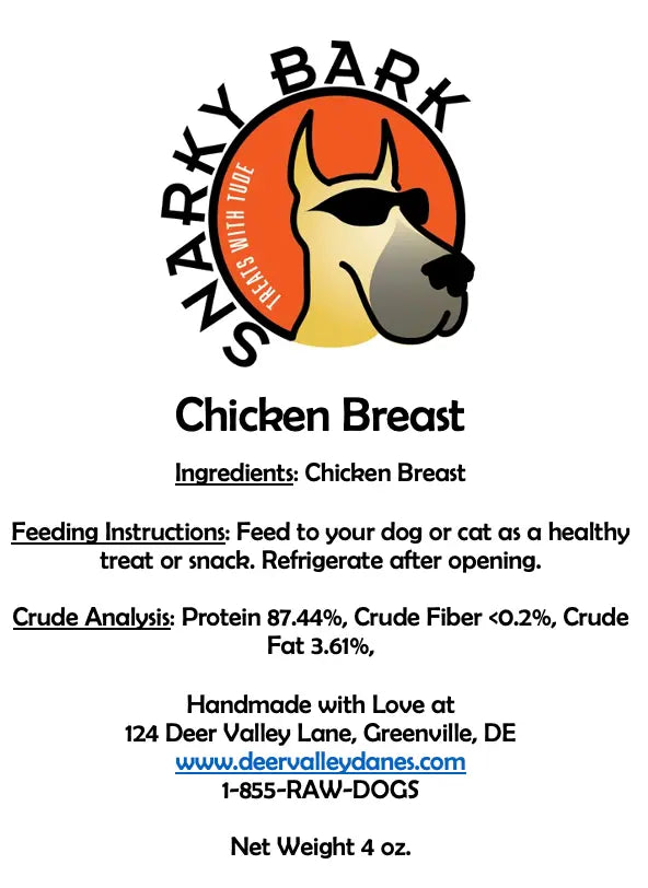 Snarky Bark Chicken Breast Jerky