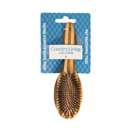 Country Living Dual-Sided Natural Wood Dog Brush - Ergonomic, Durable & Versatile