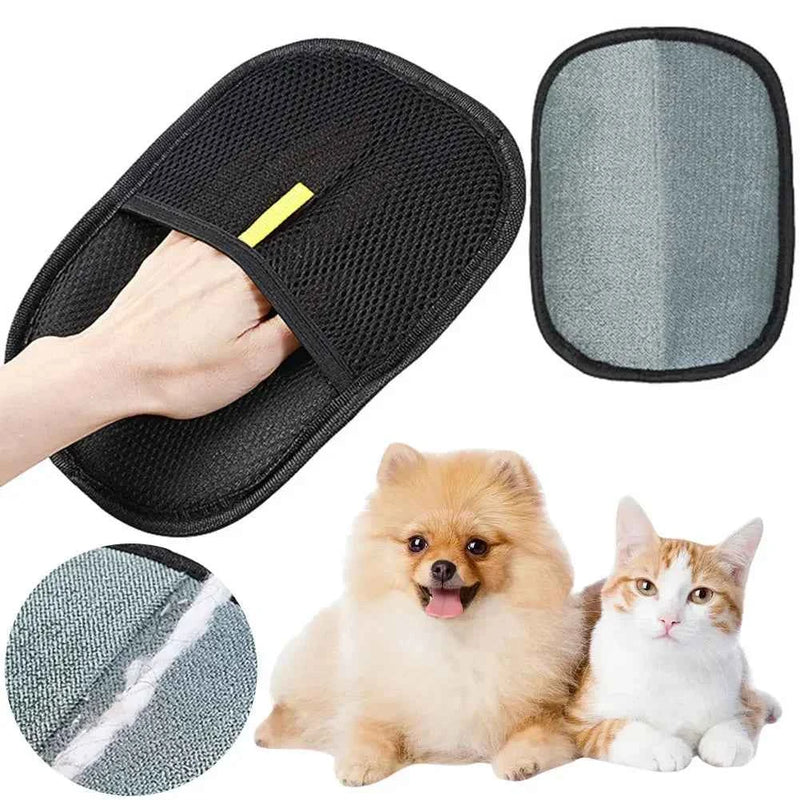 Alloet Double-Sided Pet Hair Remover Mitts for Cats and Dogs