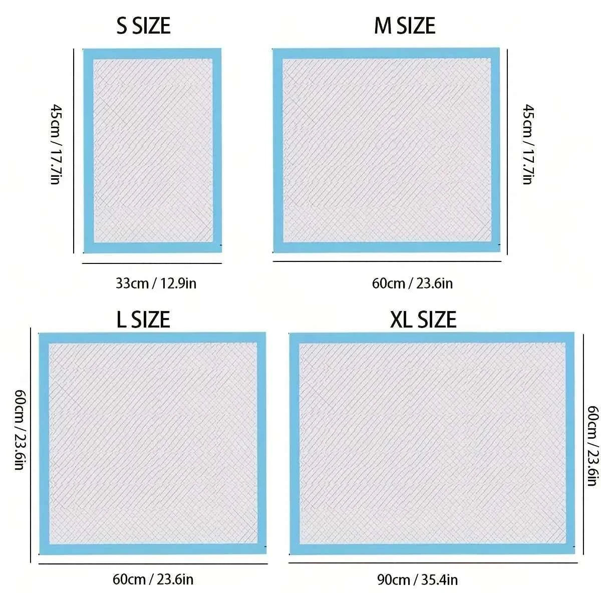 A Pet Pee Pad for Small Pets Like Rabbits, Hamsters, and Guinea Pigs, Disposable Absorbent Deodorizing Thickened Pad