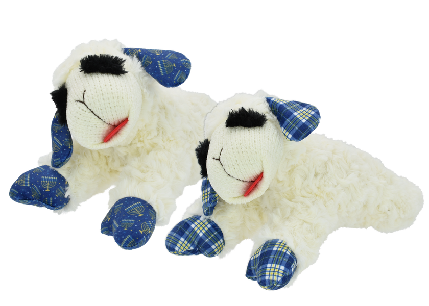 Multipet Lamb Chop Hanukkah 10.5Inch Assorted Styles Each sold separate
