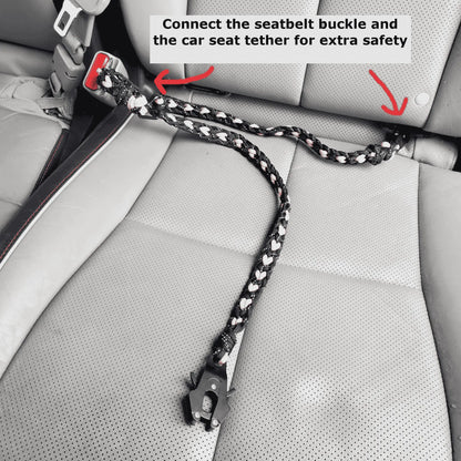 Seat Belt Tether (4-in-1 Connect) Carmella & Rose