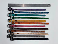 Genuine Leather Puppy Collars (set of 12)