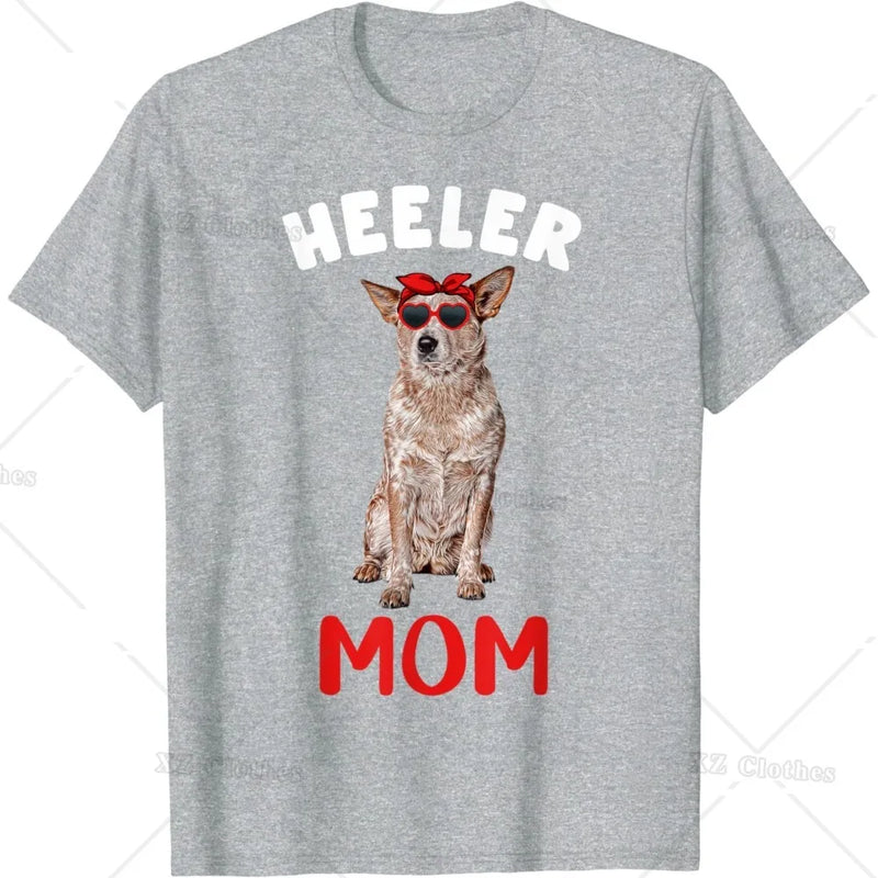 Red Heeler Mom Mama Australian Cattle Dog Lover Owner T-Shirt for Women