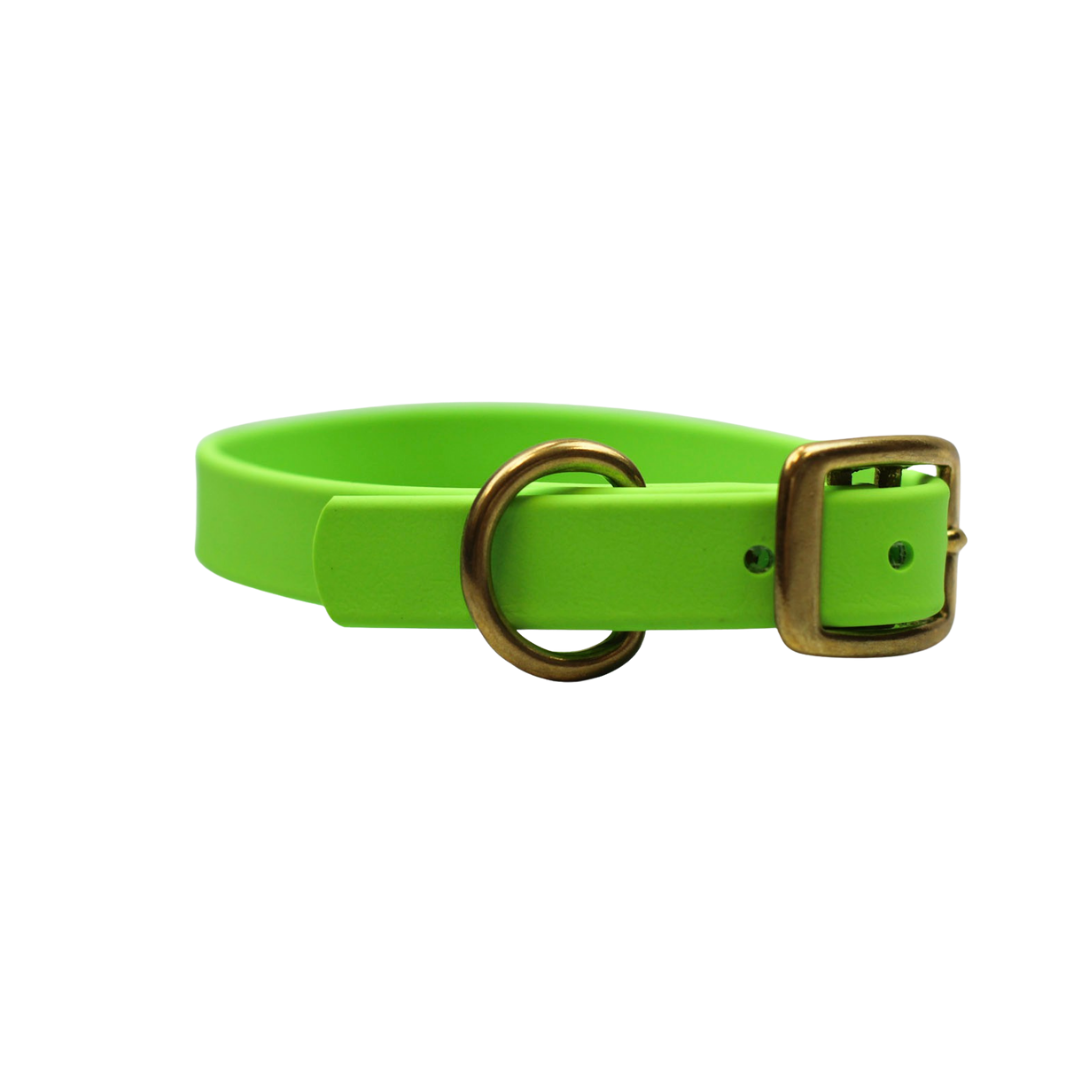Key Lime Biothane Collar Le Gray Haus