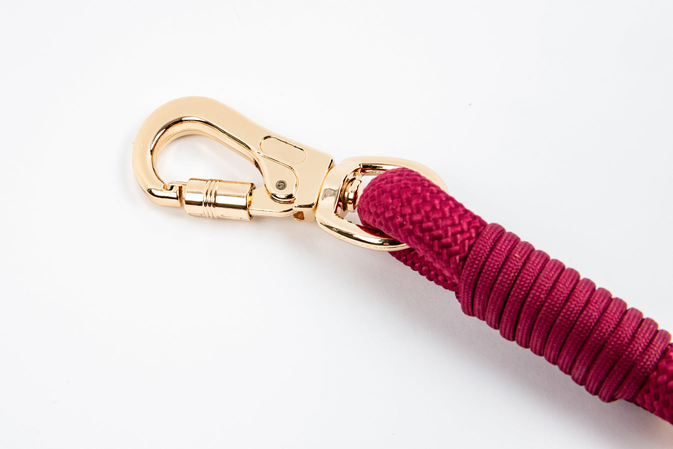 Signature Rope Leash - Wine